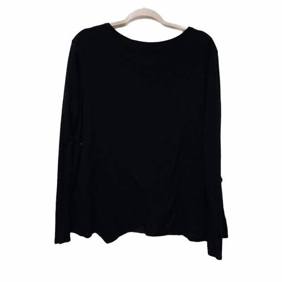 Lululemon Layered Black Long Sleeve Sz 12 - Picture 7 of 9